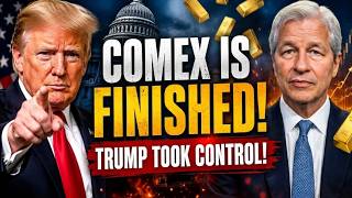 Jamie Dimon:TRUMP'S TREASURY JUST TOOK CONTROL OF COMEX GOLD & SILVER HOWARD MARKS URGENT WARNING