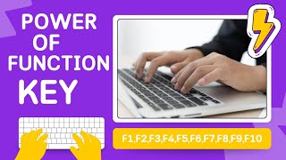 Download the video "power of function keys F1 ,f2 #FunctionKeys#FKeys#KeyboardShortcuts#TechTips#Hotkeys #F1Help"