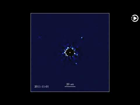 Wikipedia Picture of the Day: 2019-11-13 - HR 8799 (Narrated by Salli)