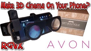 Create 3D Movies & Pictures On Your Phone? Avon 3D Lens & Glass Set Review !