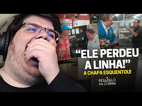 CASIMIRO REAGE: PESADELO NA COZINHA - BAR DO DEDÉ (4ª TEMPORADA) | Cortes do Casimito