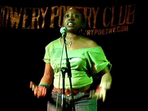 Charlotte Mishell @ A Monthly Bondfire, Bowery Poetry Club, NYC, June 30th, 2009.