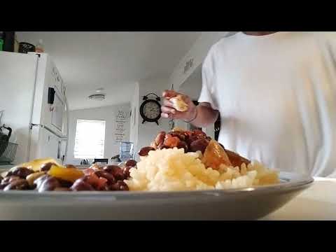 #WeEats' #Simplicity' #mareskitchen' #PesoAnSierraCrib' #BlackbeansOverRice