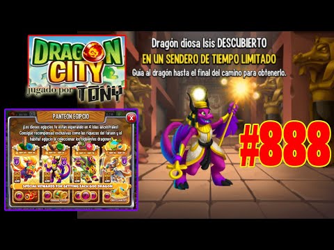 Dragon City "Capítulo 888 - Panteón Egipcio: Isla Pirámide Egipcia (y 2ª p.)" por Tony