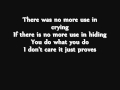 Hurt - How We End Up Alone Lyrics 