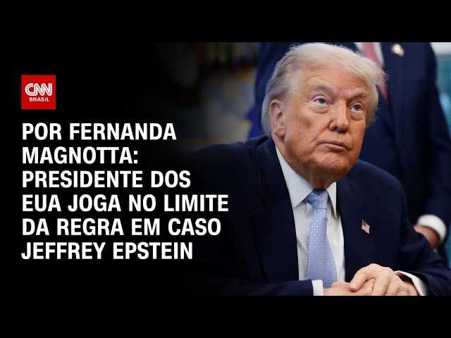 Análise: Trump joga no limite da regra em caso Jeffrey Epstein | CNN 360º