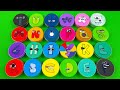 Collection 1Hour Alphabet Lore Looking For A Z ALL SLIME With Square Circle Coloring ASMR
