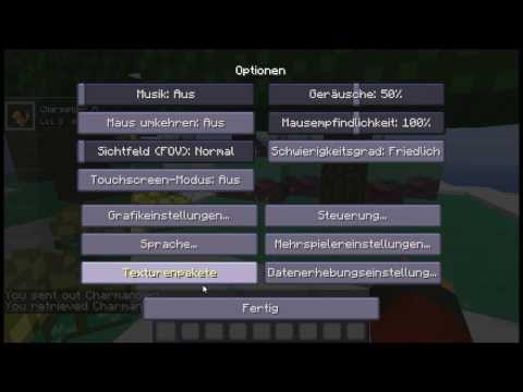 Let's Play Minecraft Pixelmon part 001 German - Ich wähle dich Glumanda