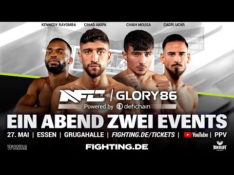 LIVE: NFC 14 X Glory 68  | LIVE aus Essen - FIGHTING
