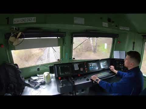 Cabview 242 Křenovice horní nádraží/Brno - Chrlice [4K]