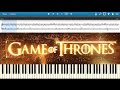 Game of Thrones - Rains of Castamere | Piano ...