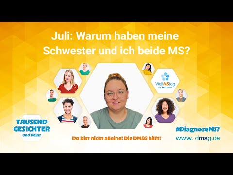 10 Jahre nach ihrer Schwester erhielt auch Juli 2024 die Diagnose MS!