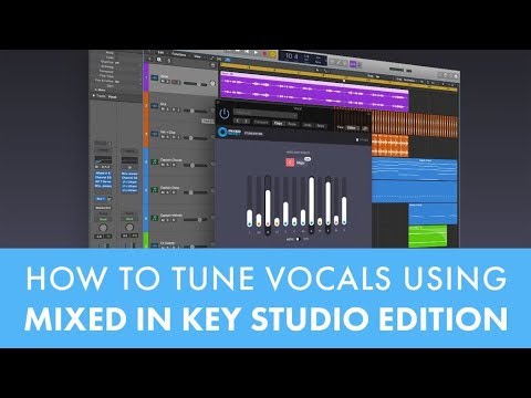 How To Tune Vocals Using Mixed In Key Studio Edition