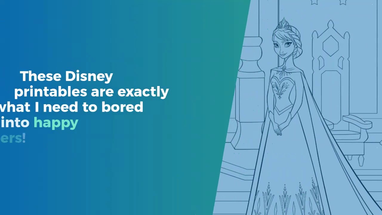 Disney's Frozen Coloring Pages - Download Here