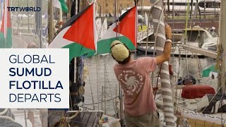 Activist Flotilla Departs Barcelona Again to Challenge Gaza Blockade