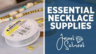 Jewelry Making 101: Necklace Essentials Supply Kit in Silver Tone Related Video Thumbnail