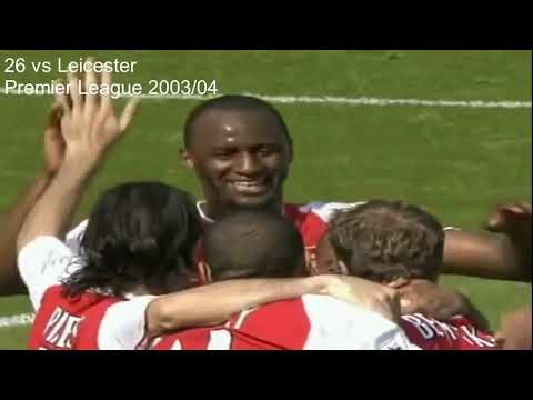 Patrick Vieira's 33 Goals For Arsenal