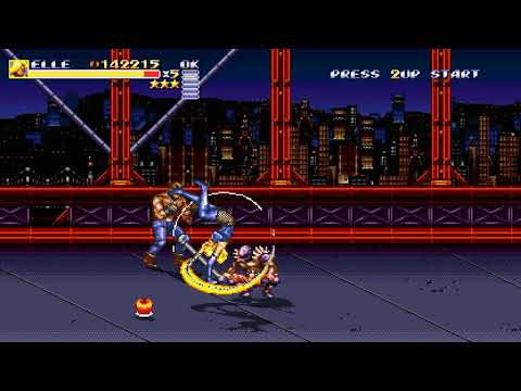 Streets of Rage Remake 5.2 - Mania (as Elle) 1CC - Default Lives, SoR2 Route