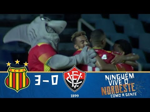 Sampaio Corrêa 3 x 0 Vitória - Copa do Nordeste ...