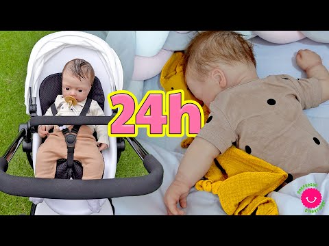 ¡¡24h!! Con mi Bebé Reborn de SILICONA Baby Carles 👶🏼 🍼