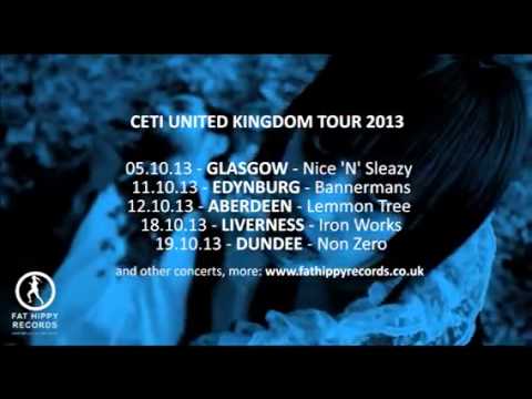 CETI - UNITED KINGDOM TOUR 2013( CETI na WYSPACH 2013 - zaproszenie ) author/autor Dominik Czech