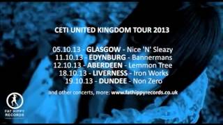 CETI - UNITED KINGDOM TOUR 2013( CETI na WYSPACH 2013 - zaproszenie ) author/autor Dominik Czech