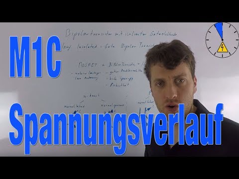 M1C Schaltung mit ohmscher Last Spannungsverlauf