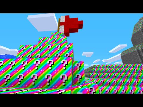 Minecraft 1v1 MARIO CASTLE RAINBOW LUCKY BLOCK BATTLE! (Minecraft Mods)