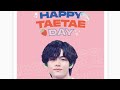 BTS V Birthday Status