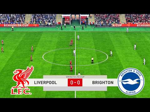 Liverpool vs Brighton | Emirates FA Cup 4th Round | Epic Matchday | FC 26 - PS5 PRO [4K]