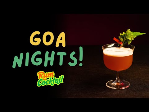 Old Monk Spiced Rum Cocktail Recipe - Goa nights | Old Monk से एक ख़तरनाक रेसिपी | Cocktails India😲🙄