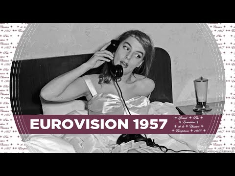 Danièle Dupré 🇱🇺 Luxembourg 🇱🇺 Eurovision 1957 - Amours mortes (tant de peine)