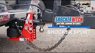 Shocker Sport Air Hitch Base Frame Complete w/ Pins - Product Video
