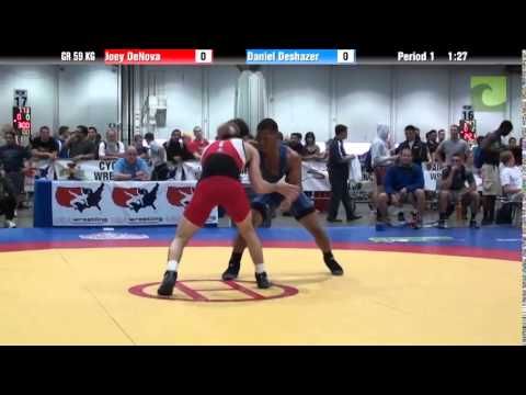 Greco GR 59 KG - Joey DeNova vs. Daniel Deshazer