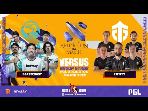 beastcoast vs Entity - PGL Arlington Major 2022 - Group Stage - BO2