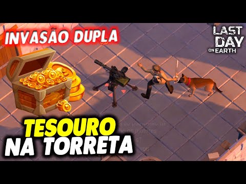 TESOURO NA TORRETA INVASÃO DUPLA - Last Day On Earth