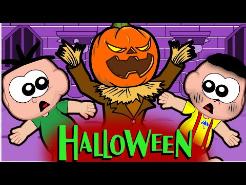 Cascão e Cebolinha - Especial de Halloween - SONIC.EXE e  Monstros Malvados - Desenho Animado