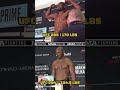 Kamaru Usman FIRST Weigh-In For 185lb Debut ? #UFC294 #shorts