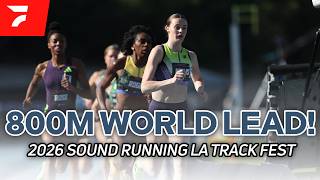 SUB-2 800m SHOWDOWN at Sound Running LA Track Fest 2026 | Replay