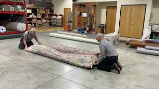 How to Fold a Rug