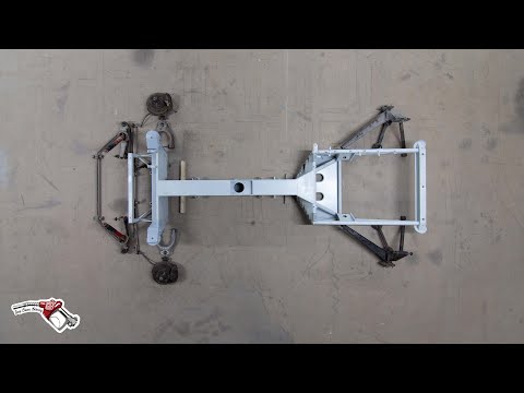 Restoration of 45 year old seized supercar suspension | Timelapse & Stop Motion