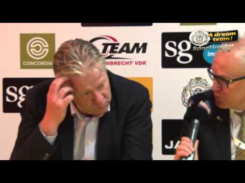 Interview Peter Maes na Lokeren - Oostende