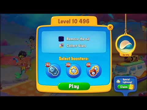 FISHDOM: 💥💥 Level 10496, 10497, 10498 Super Hard, 10499 First try, 10500 First try 💥💥