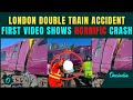 LONDON TRAIN COLLISION BREAKING Two Passenger Trains COLLIDE Near London Chilling VIDEO