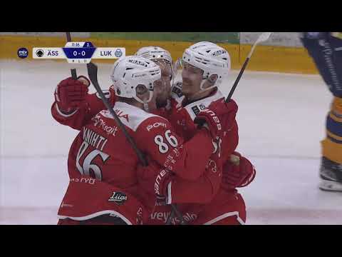 Ässät-Lukko 25.10.2025 maalikooste