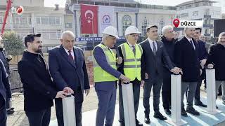 Düzce’de Kent Meydanının Temeli Atıldı