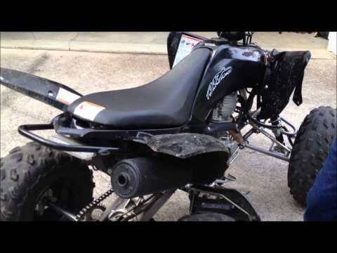 Stock Raptor 250 Exhaust Vs. FMF PowerCore 4 Slip-on