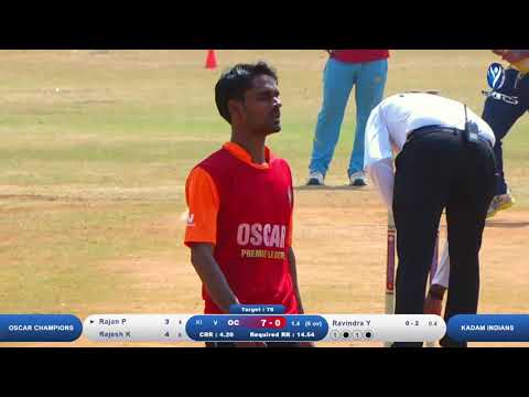 OSCAR CHAMPIONS VS KADAM INDIANS || 2ND SEMI-FINAL || OPL - 2022
