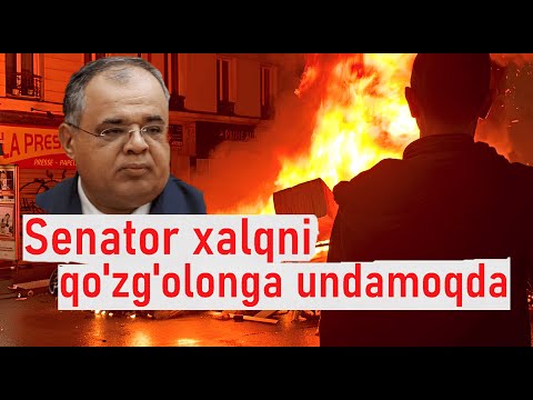 Senator xalqni qo'zg'olonga undamoqda