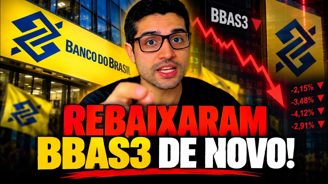 BANCO DO BRASIL REBAIXADO! COMPRAR SAUD3? MERCADO APOSTANDO NA VITÓRIA DE FLÁVIO BOLSONARO? E MAIS
